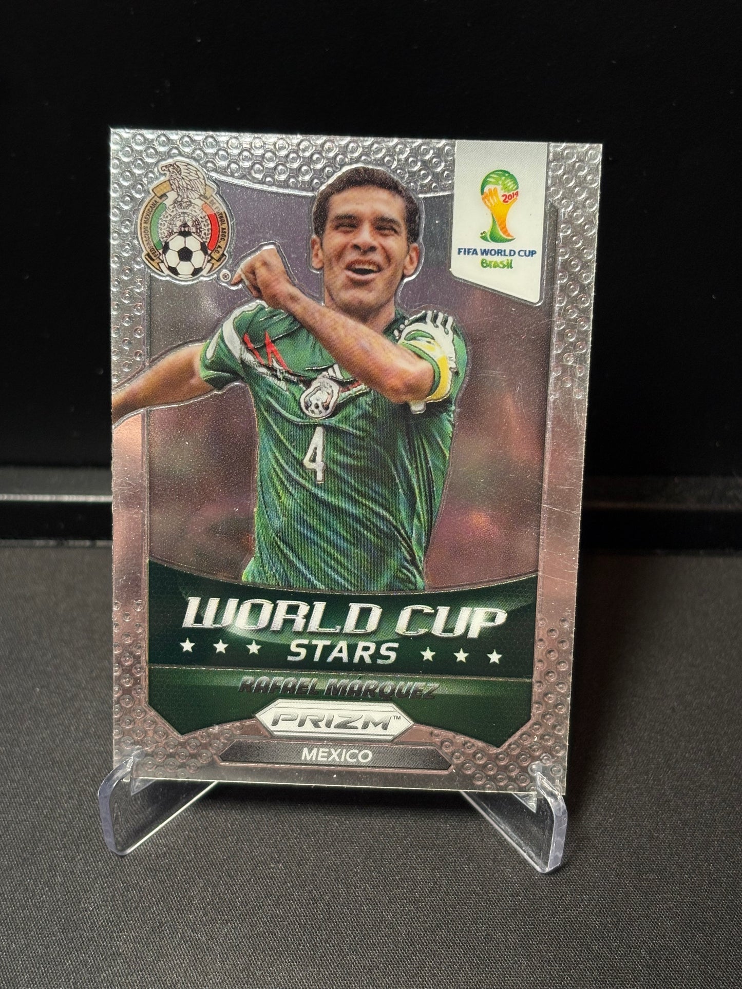 Rafael Márquez Panini Prizm World Cup 2014 "World Cup Stars" Mexique