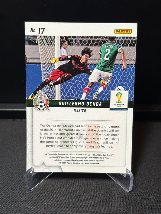 Guillermo Ochoa Panini Prizm World Cup 2014 "Guardians" Mexique
