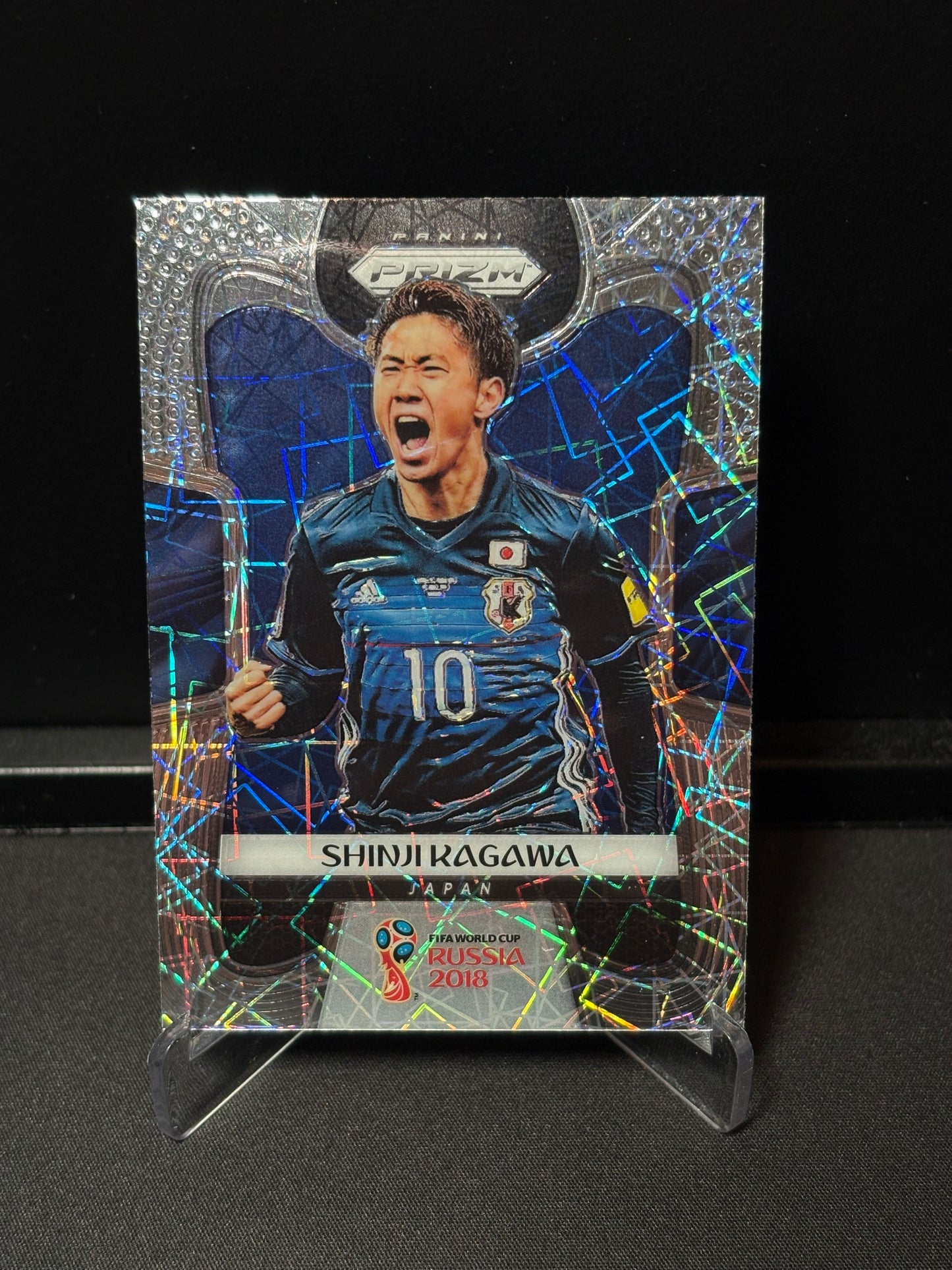 Shinji Kagawa Panini Prizm World Cup 2018 "Lazer Prizm" Japon