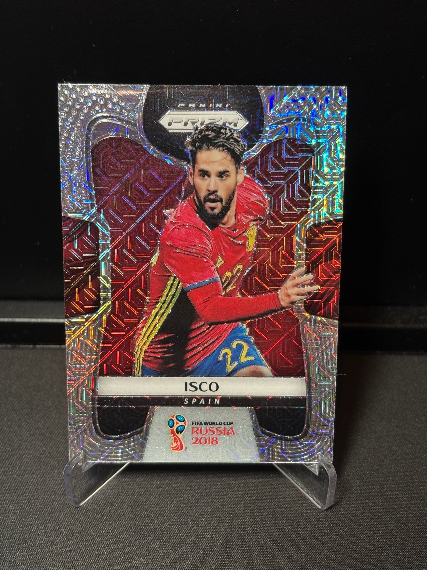 Isco Panini Prizm World Cup 2018 "Mojo Prizm" Espagne