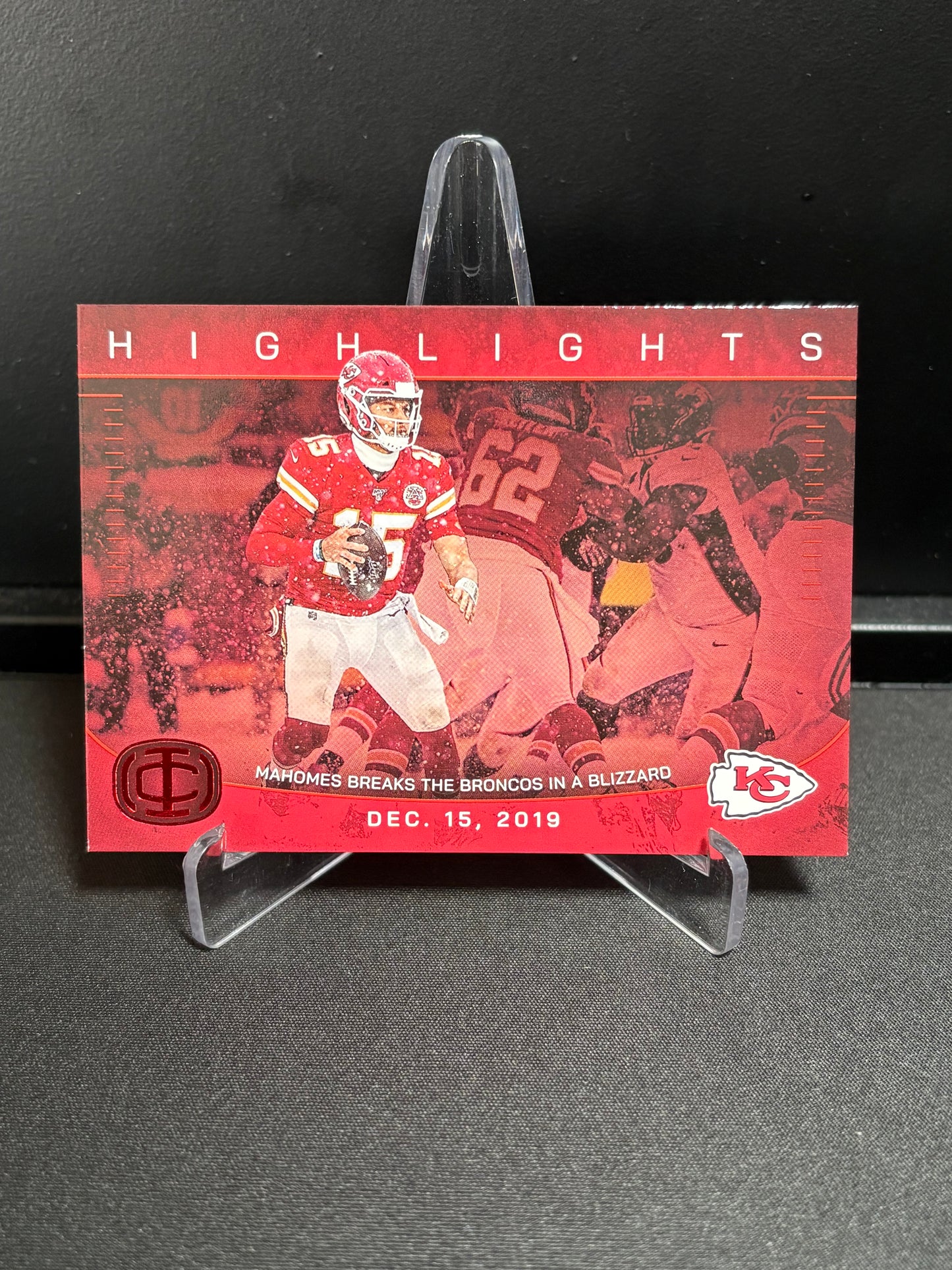 Panini Patrick Mahomes ICON Collection 2025 "Red Parallèle" Highlights #15