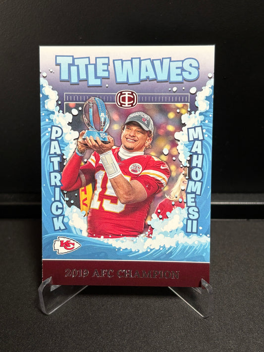 Panini Patrick Mahomes ICON Collection 2025 "Title Waves" #1