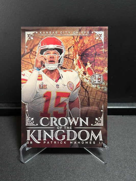 Panini Patrick Mahomes ICON Collection 2025 "Crown of the Kingdom" #1