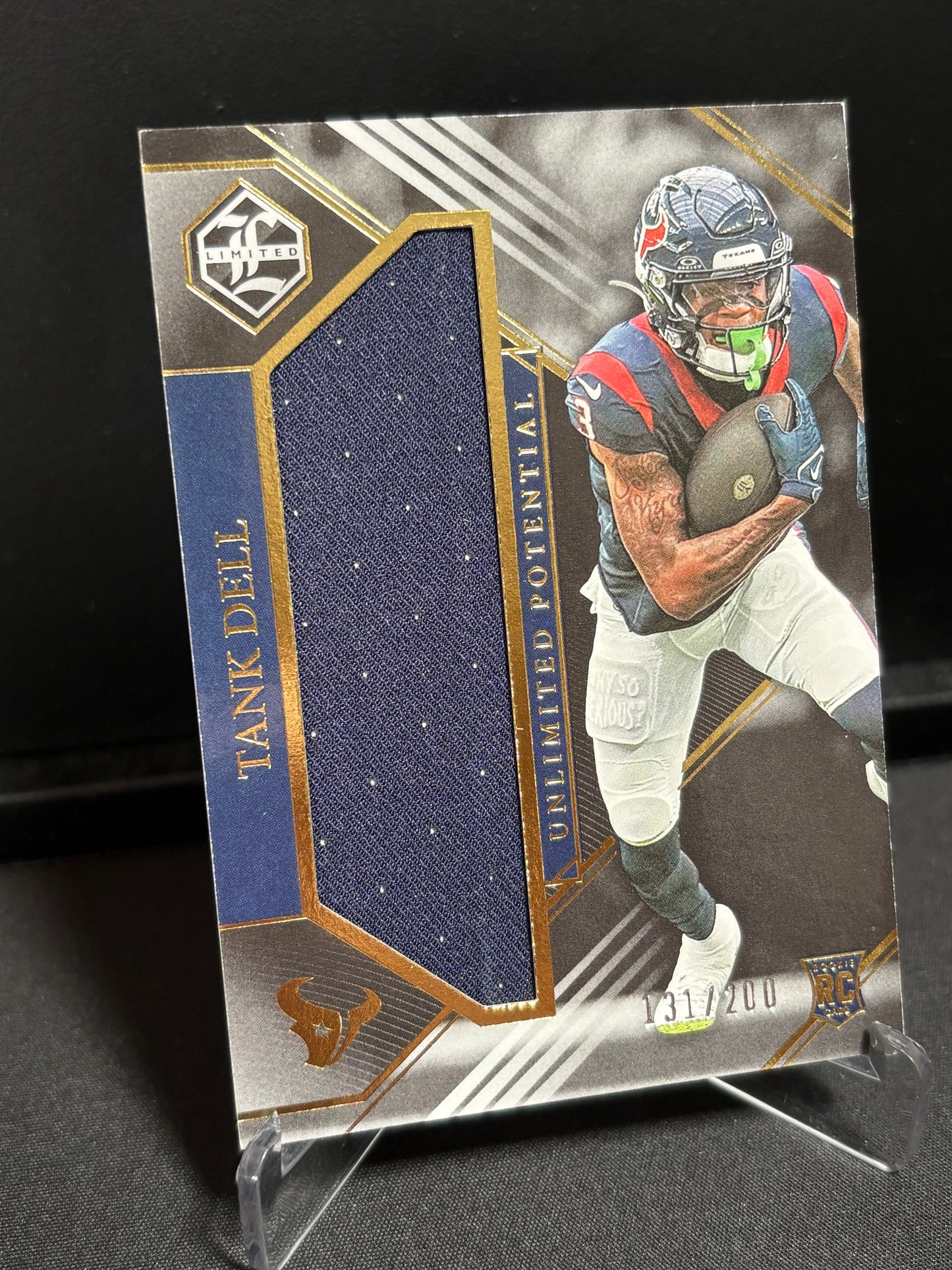 Tank Dell RC Panini Limited 2023 "Unlimited Potential /200" Houston Texans