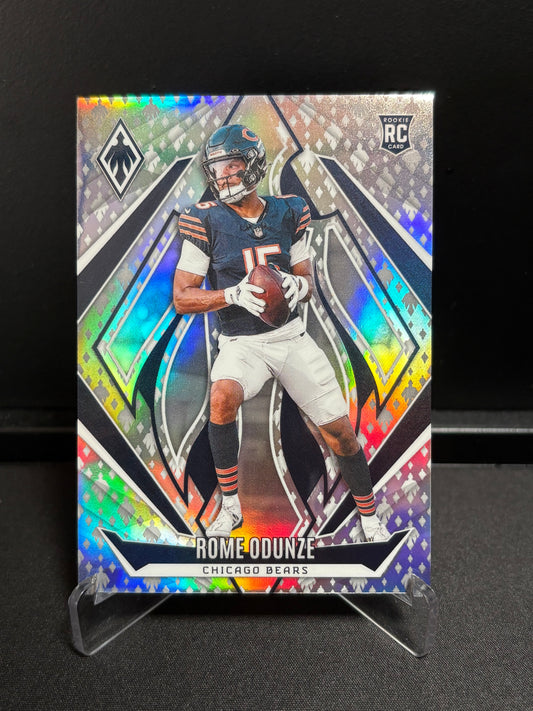 Rome Odunze RC Panini Phoenix 2024 "Phoenix /399" Chicago Bears