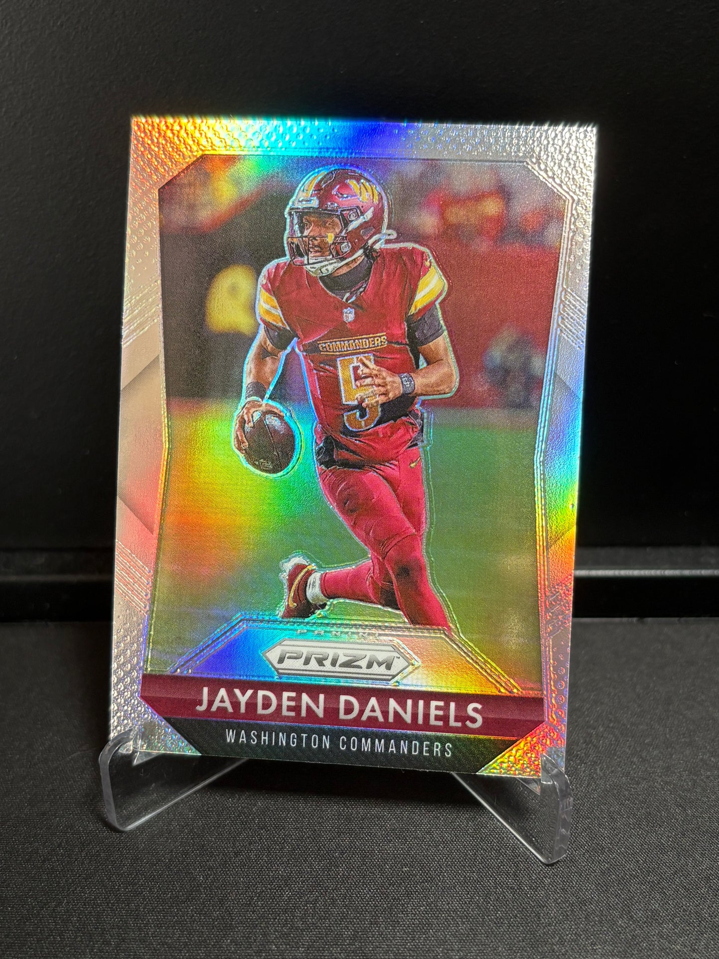 Jayden Daniels Panini Select 2025 "Score Select Throwback Prizm" Washington Commanders
