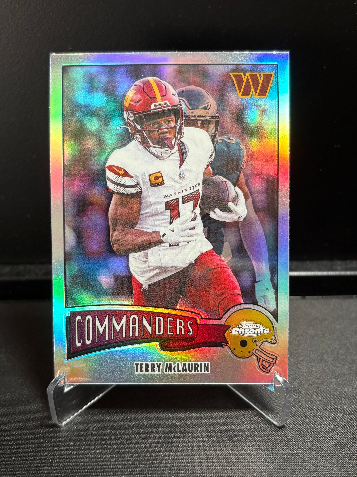 Terry Mclaurin Topps Chrome 2025 "1975  Topps Refractor" Washington Commanders
