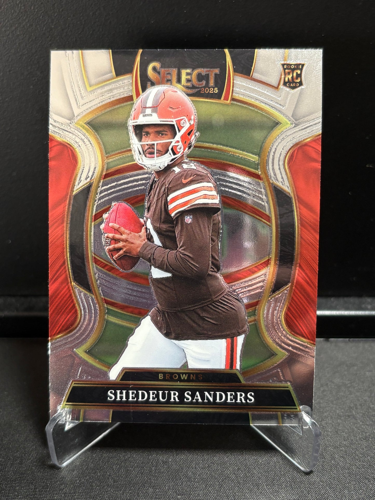 Shedeur Sanders RC Panini Select 2025 "Concourse" Cleveland Browns