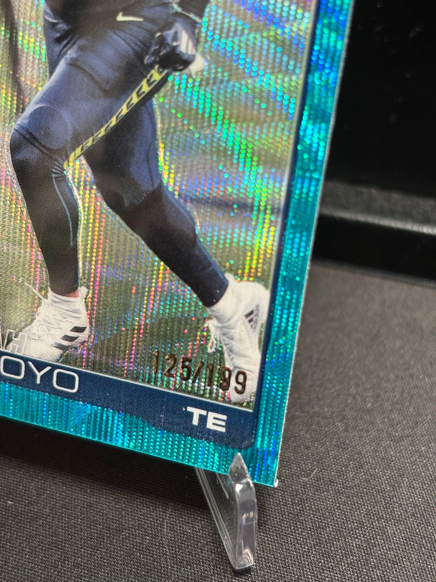 Elijah Arroyo RC Topps Chrome 2025 "Aqua Wave /199" Color Match Seattle Seahawks