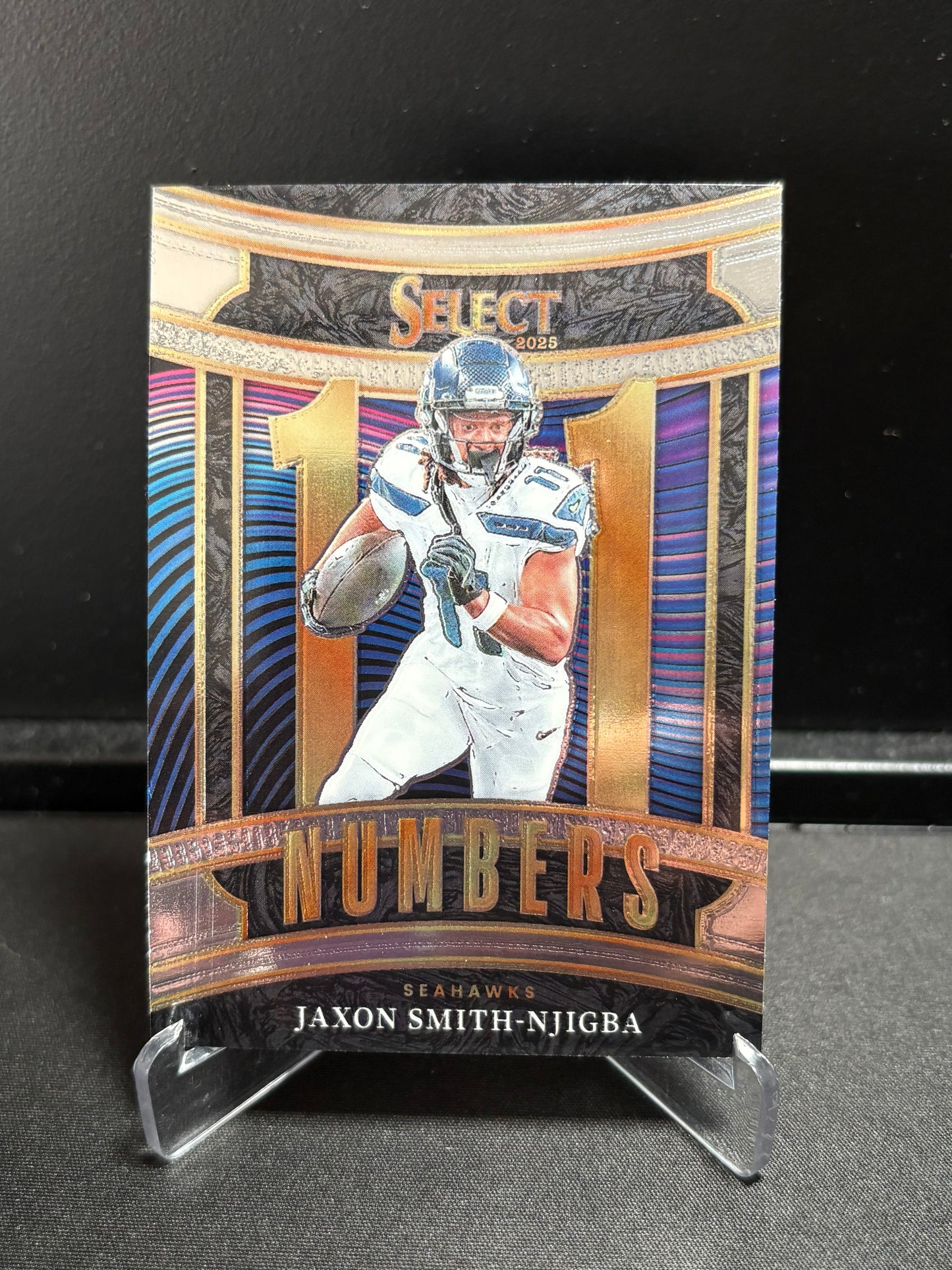 Jaxon Smith-Njigba Panini Select 2025 "Numbers" Seattle Seahawks