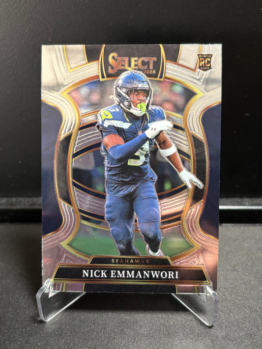 Nick Emmanwori RC Panini Select 2025 "Concourse" Seattle Seahawks