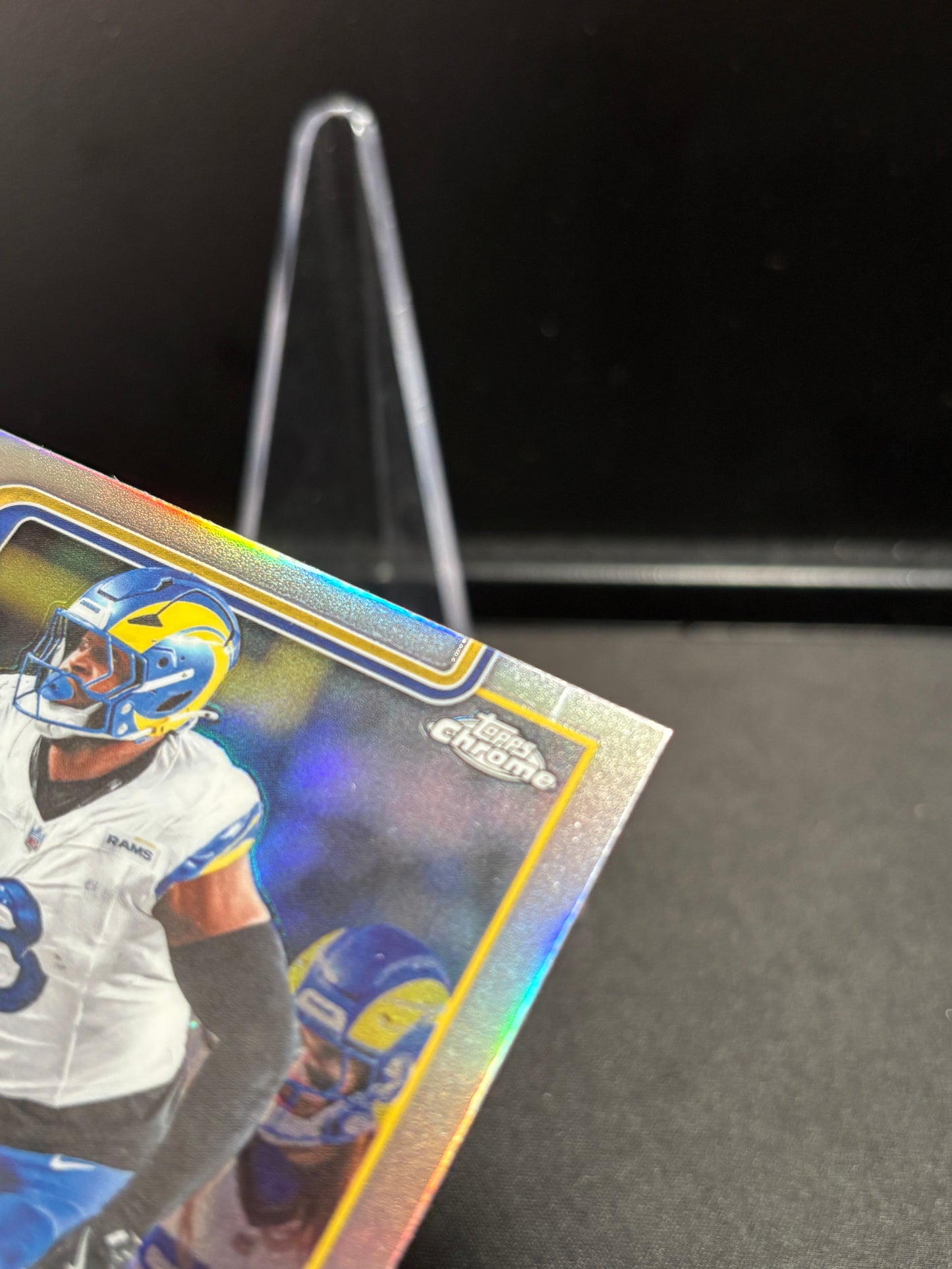 Jared Verse Topps Chrome 2025 "Refractor" Los Angeles Rams
