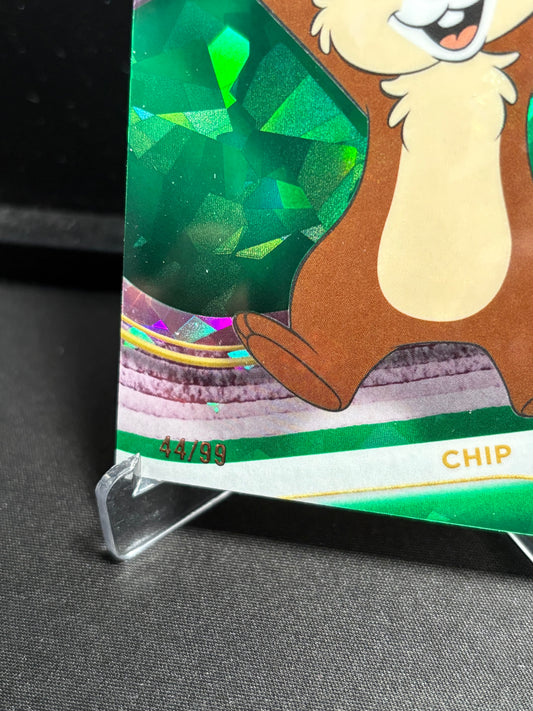Chip Topps Chrome Disney Sapphire 2025 "Green Sapphire" /99