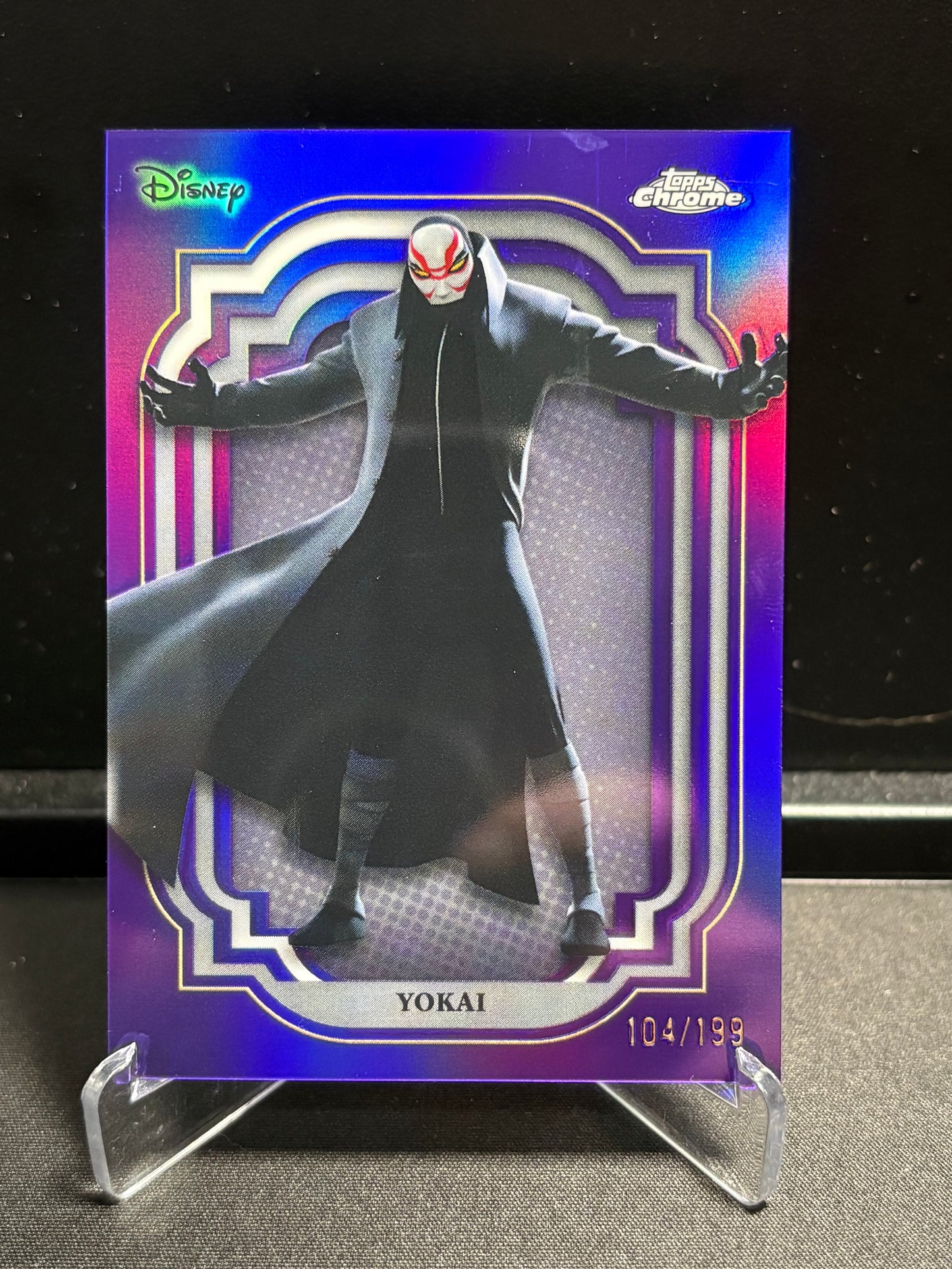 Yokai – 2024 Topps Chrome Disney – Purple Refractor /199 – #163