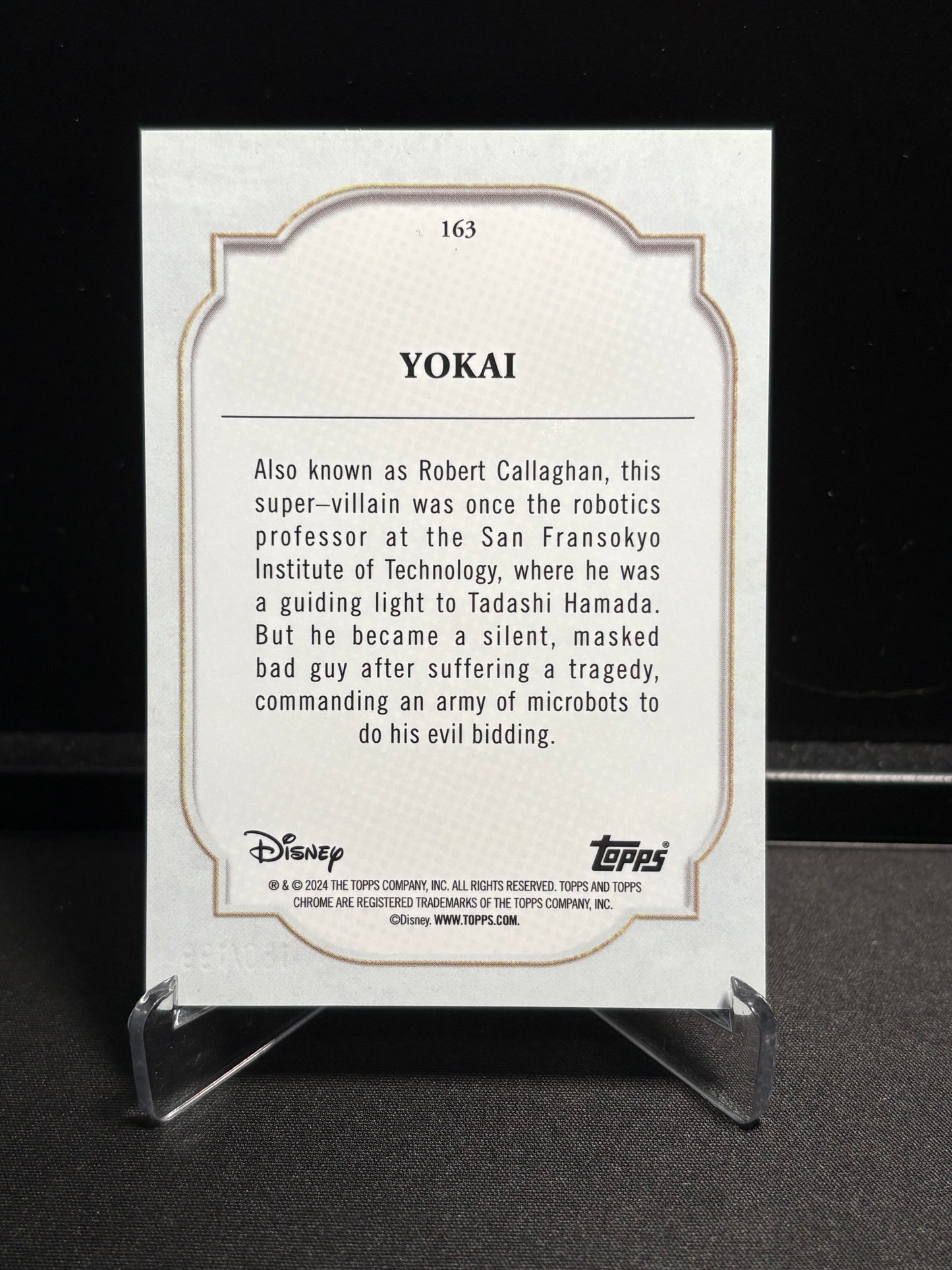 Yokai – 2024 Topps Chrome Disney – Purple Refractor /199 – #163