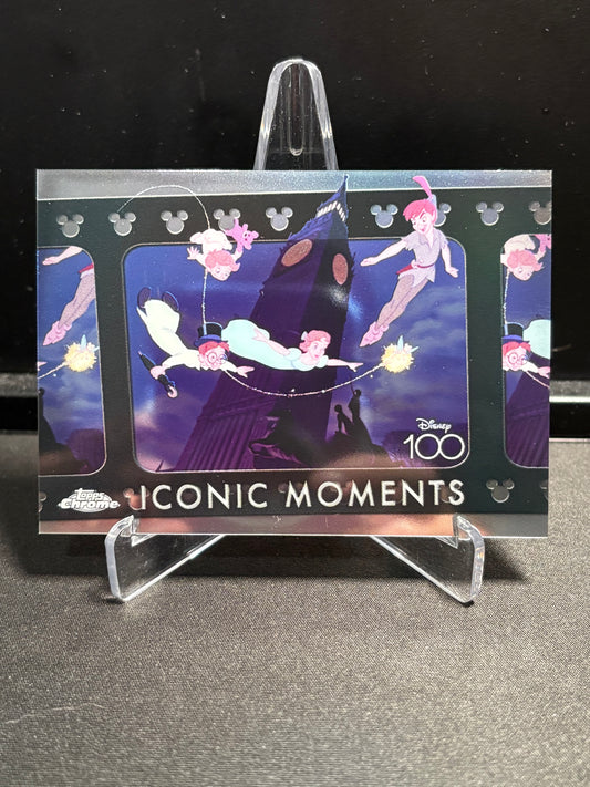 Off to Never Land – Iconic Moments IM-4 – 2023 Topps Chrome Disney 100