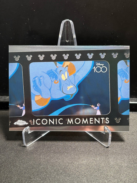 Aladdin Topps Chrome Disney 100 2023 "Iconic Moments – Aladdin's Wish" IM-17