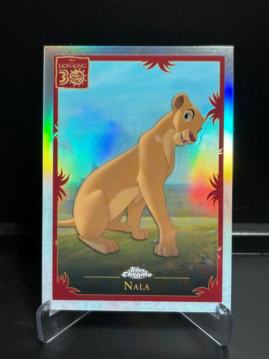 Topps Chrome Disney Le Roi Lion 30 Ans – Nala LK-4 | Insert