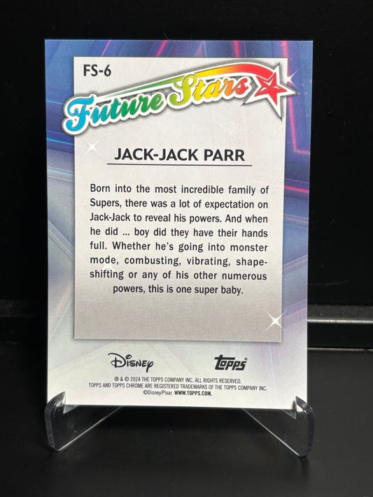 Topps Chrome Disney Future Stars – Jack-Jack Parr FS-6 | Insert
