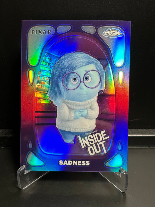 Topps Chrome Disney Head Quarters – Sadness HQ-2 | Insert