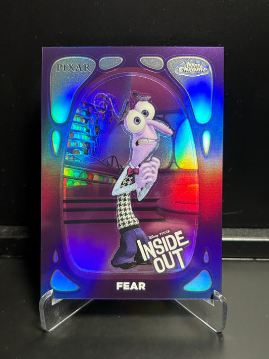 Topps Chrome Disney Head Quarters – Fear HQ-3 | Insert