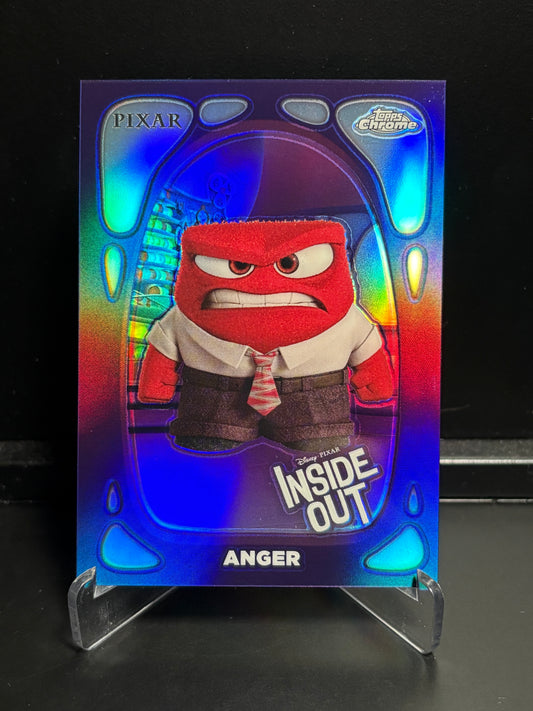 Topps Chrome Disney Head Quarters – Anger HQ-4 | Insert
