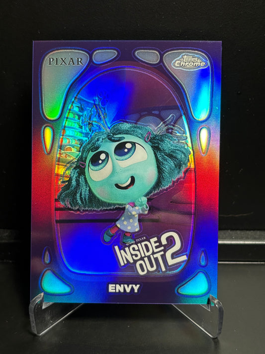 Topps Chrome Disney Head Quarters – Envy HQ-8 | Insert