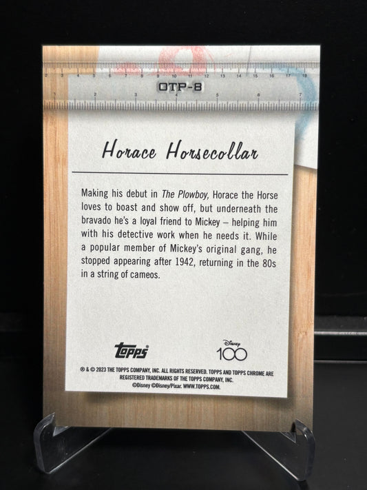 Topps Chrome Disney 100 – Off The Page OTP-8 Horace Horsecollar | Insert