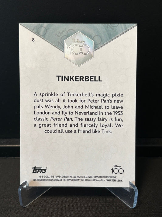 Topps Chrome Disney 100 – Tinker Bell #8 | Carte Base