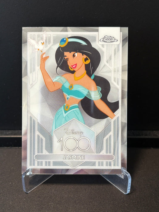 Topps Chrome Disney 100 – Jasmine #12 | Carte Base