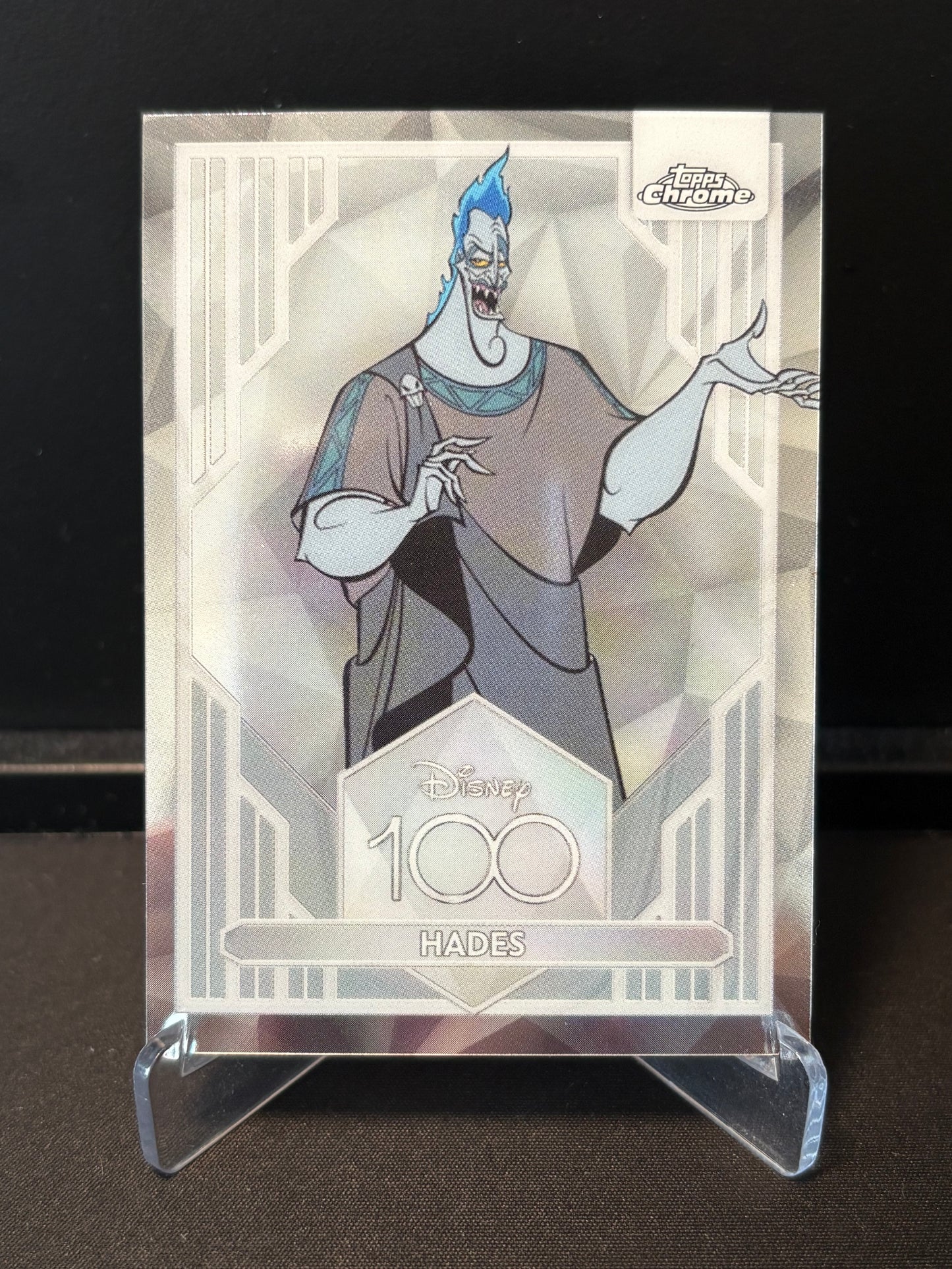 Topps Chrome Disney 100 – Hades #22 | Carte Base