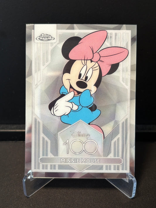 Topps Chrome Disney 100 – Minnie Mouse #23 | Carte Base