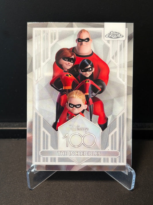 Topps Chrome Disney 100 – The Incredibles #25 | Carte Base