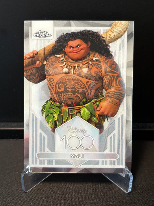 Topps Chrome Disney 100 – Maui #26 | Carte Base