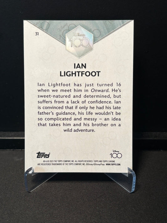 Topps Chrome Disney 100 – Ian Lightfoot #31 | Carte Base