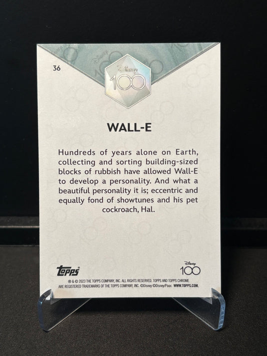 Topps Chrome Disney 100 – WALL·E #36 | Carte Base