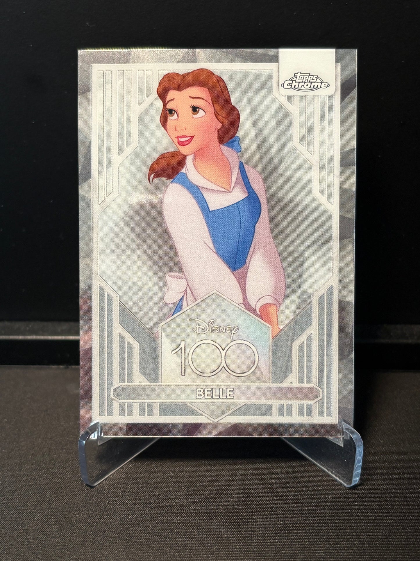 Topps Chrome Disney 100 – Belle #40 | Carte Base