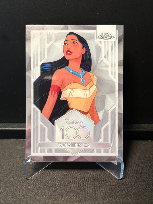 Topps Chrome Disney 100 – Pocahontas #55 | Carte Base