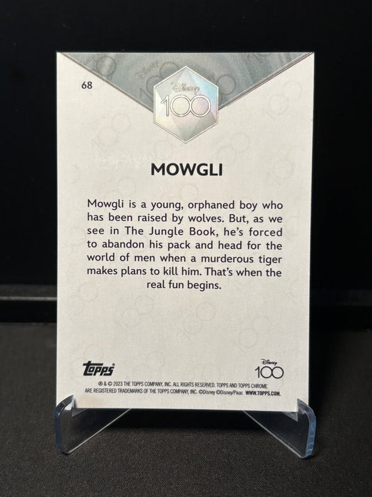 Topps Chrome Disney 100 – Mowgli #68 | Carte Base