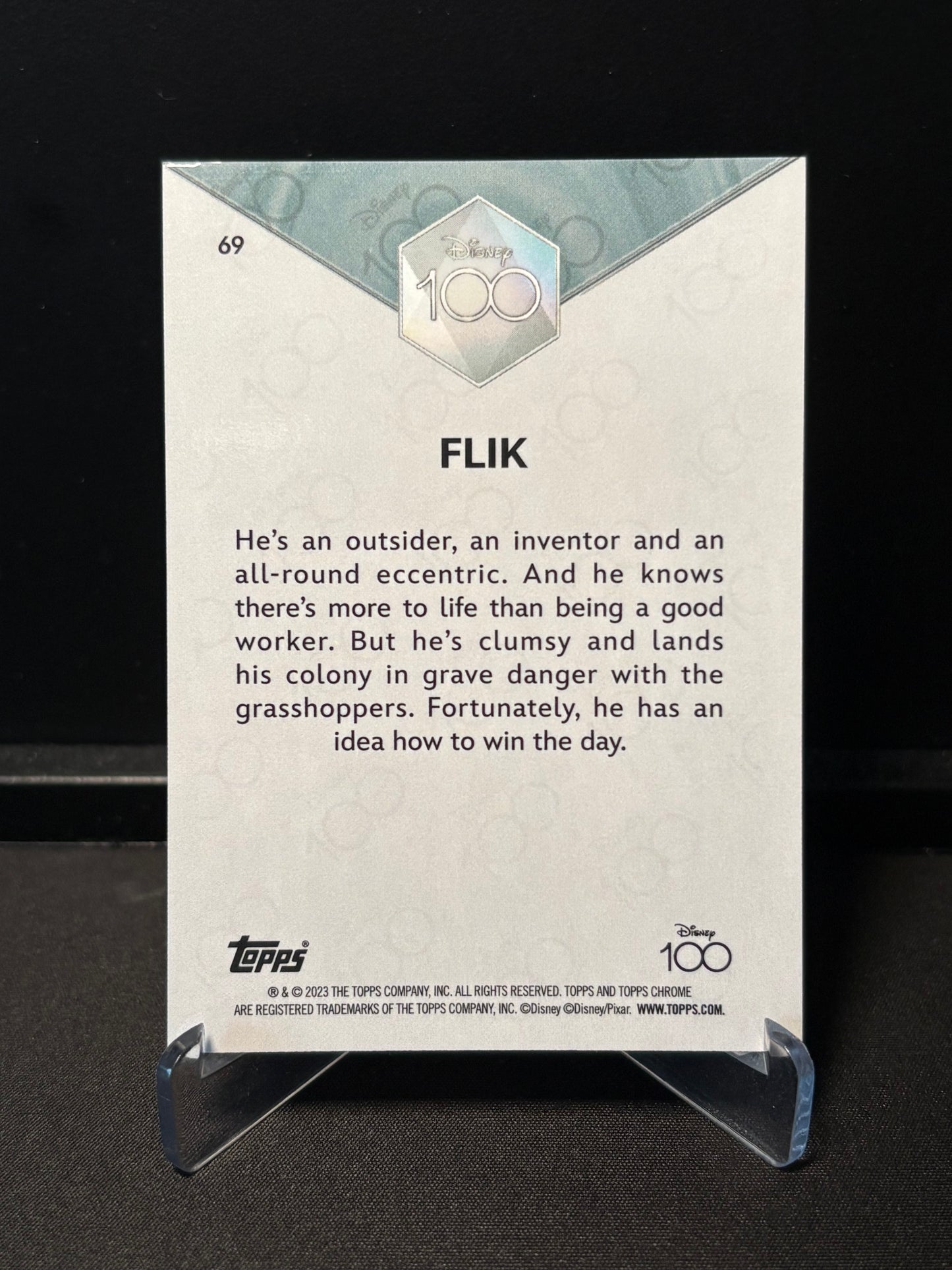Topps Chrome Disney 100 – Flik #69 | Carte Base