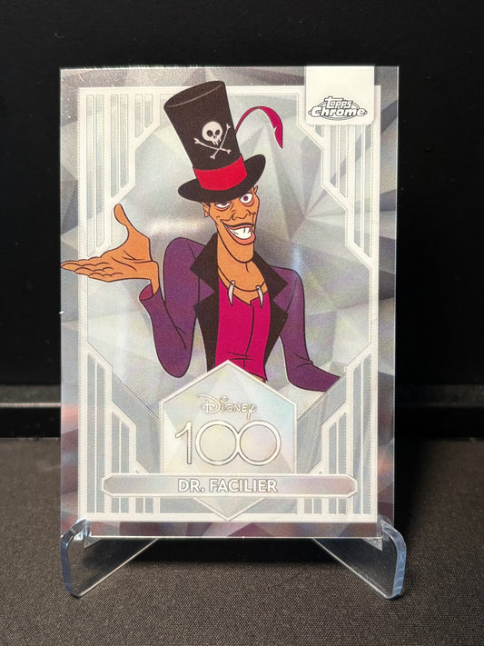 Topps Chrome Disney 100 – Dr. Facilier #70 | Carte Base