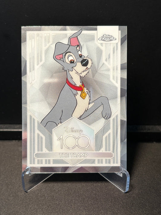 Topps Chrome Disney 100 – The Tramp #77 | Carte Base