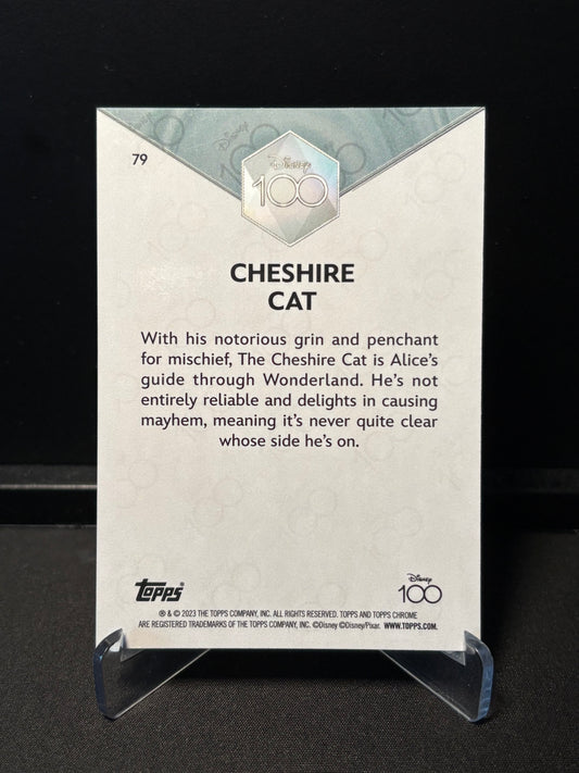 Topps Chrome Disney 100 – Cheshire Cat #79 | Carte Base