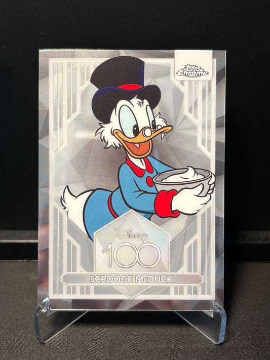 Topps Chrome Disney 100 – Scrooge McDuck #87 | Carte Base