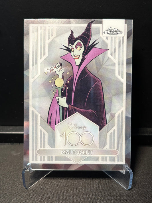 Topps Chrome Disney 100 – Maleficent #89 | Carte Base