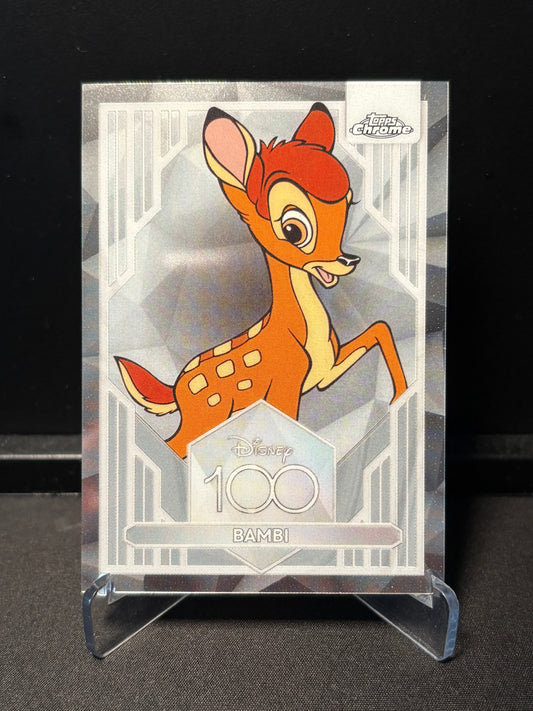 Topps Chrome Disney 100 – Bambi #94 | Carte Base