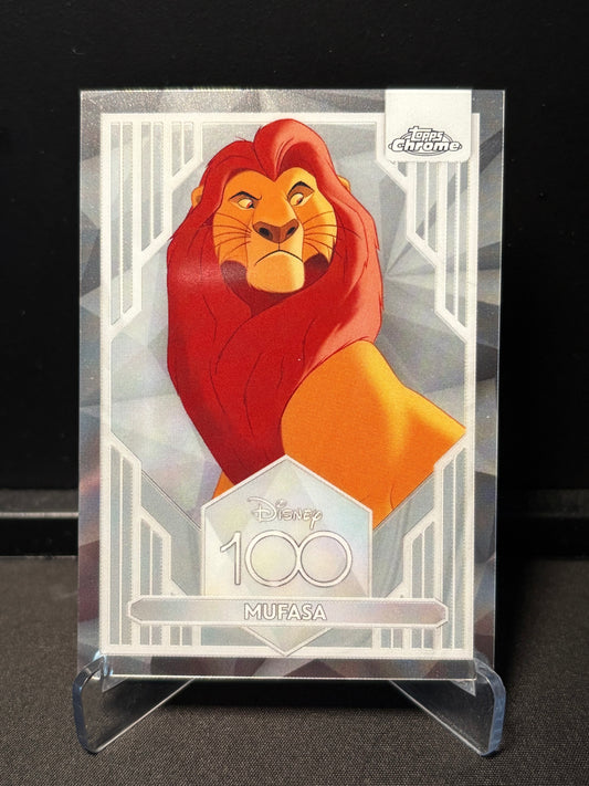 Topps Chrome Disney 100 – Mufasa #99 | Carte Base