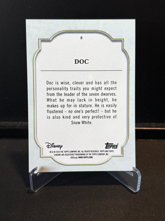 Topps Chrome Disney 2024 – Doc #8 | Carte Base