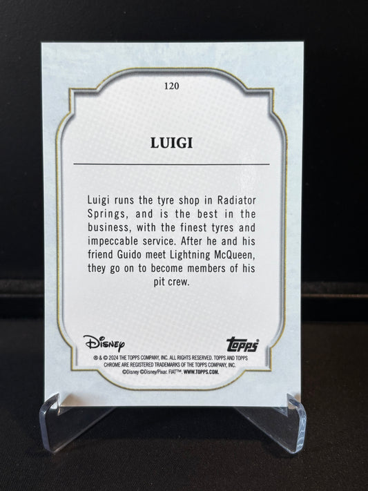 Topps Chrome Disney 2024 – Luigi #120 | Carte Base