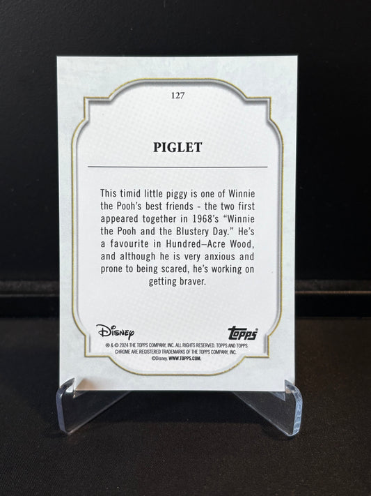 Topps Chrome Disney 2024 – Piglet #127 | Carte Base